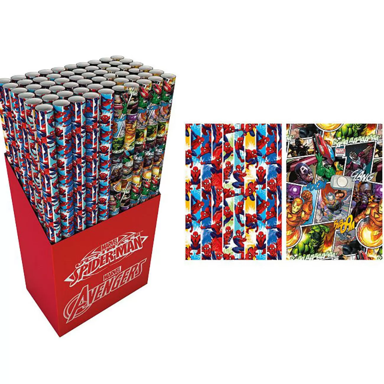 Gifi Papier cadeau Avengers ou Spiderman< Loisirs Créatifs Et Emballage Cadeau