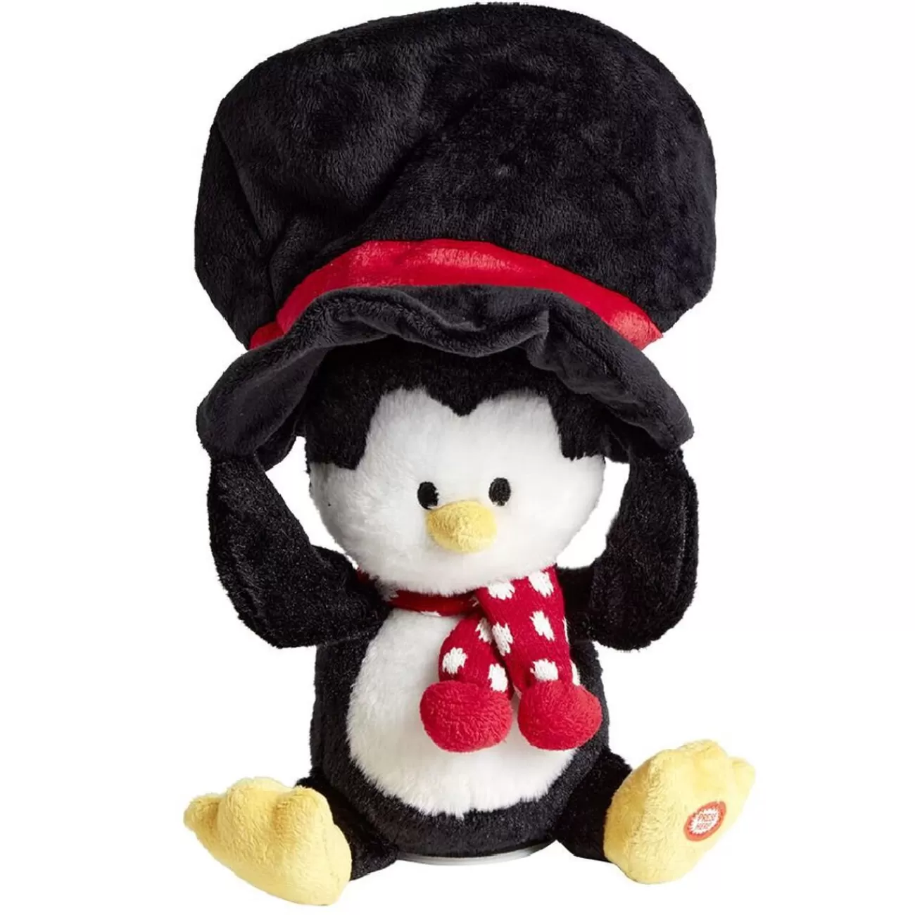 Gifi Peluche animée et musicale Père-Noël ou pingouin H34cm< Décoration Intérieure De Noël