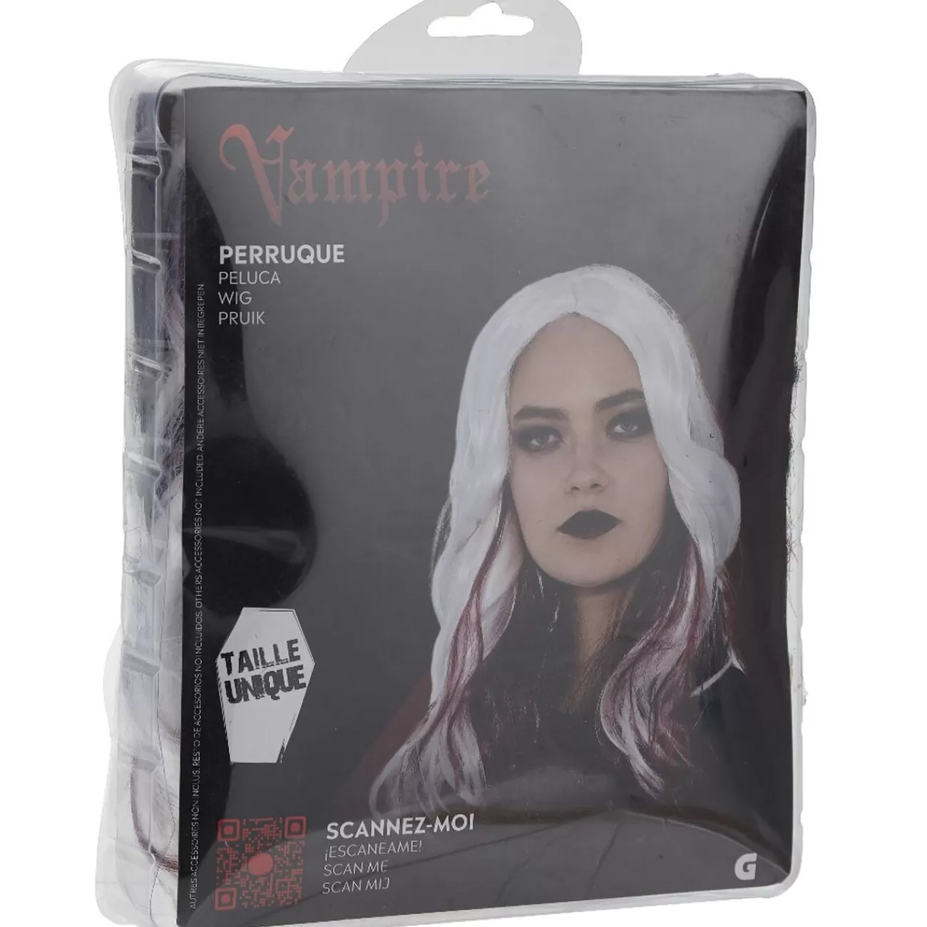 Gifi Perruque déguisement vampire femme Sale