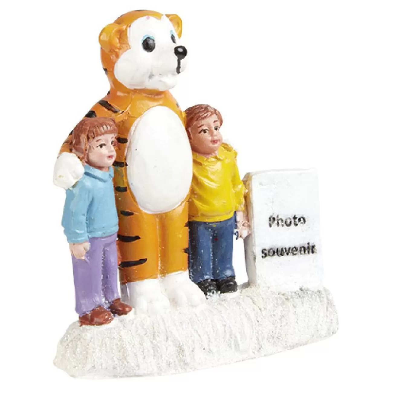 Gifi Personnage tigre avec enfant Village de Noël< Décoration Intérieure De Noël