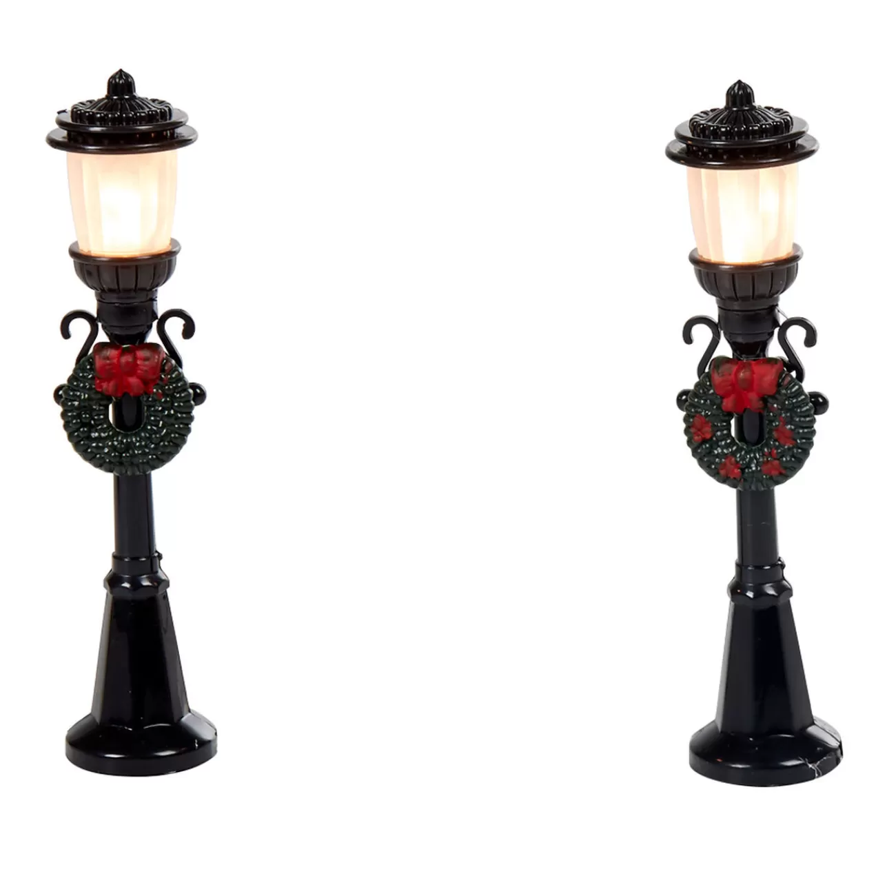 Gifi Petit lampadaire déco couronne x2< Décoration Intérieure De Noël