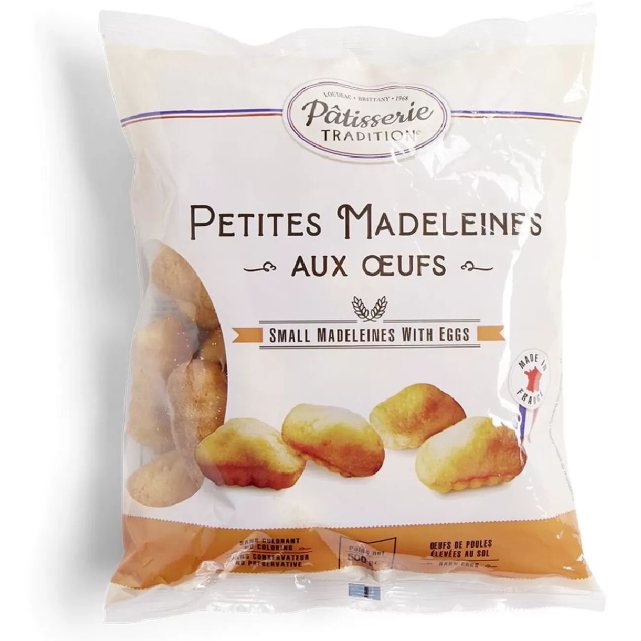 Gifi Petites madeleines natures aux oeufs 500g Flash Sale