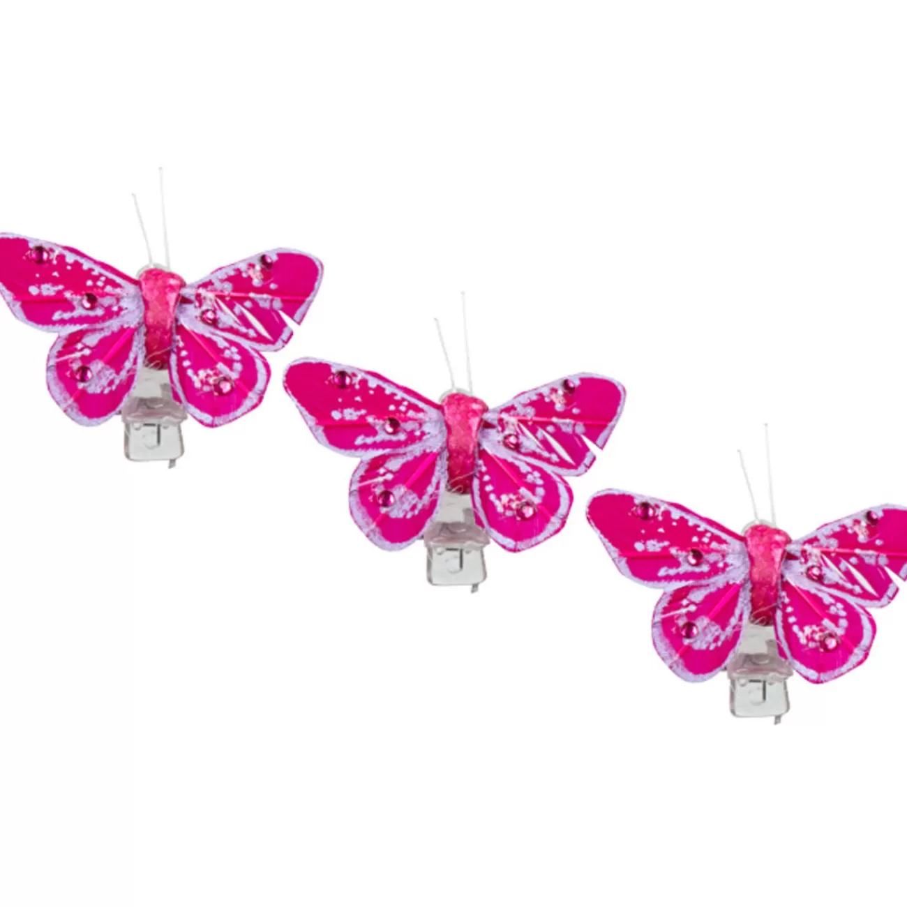 Gifi Pince papillon rose fuchsia x3 Flash Sale