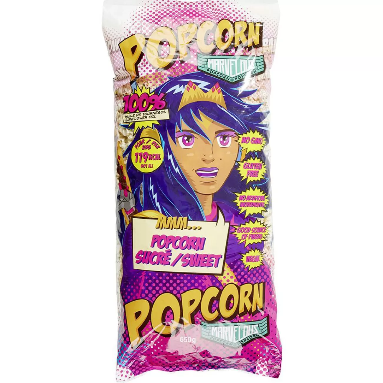 Gifi Pop corn Marvelous sucré 650g Best Sale