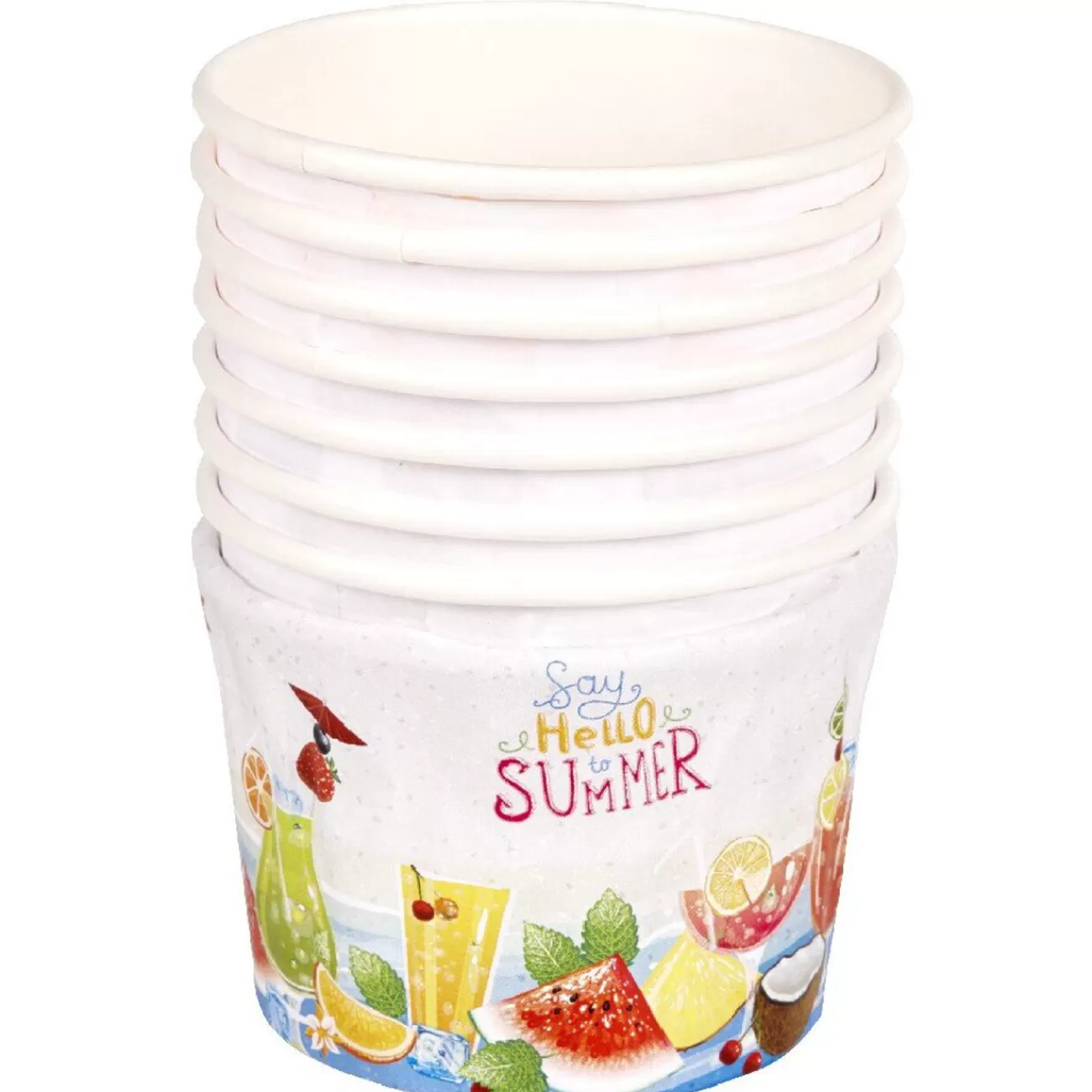 Gifi Pot à glace en carton délice d été x8 Hot