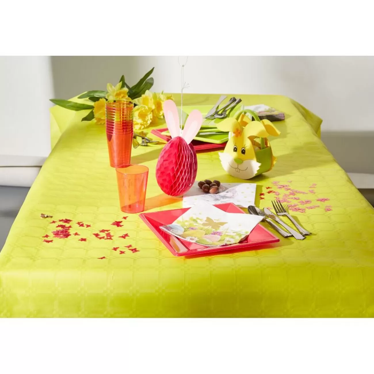 Gifi Rouleau nappe papier vert kiwi New