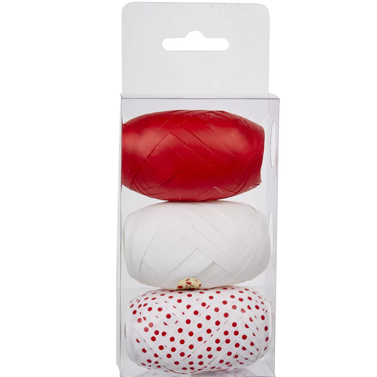 Gifi Ruban bolduc rouge et blanc x3< Loisirs Créatifs Et Emballage Cadeau