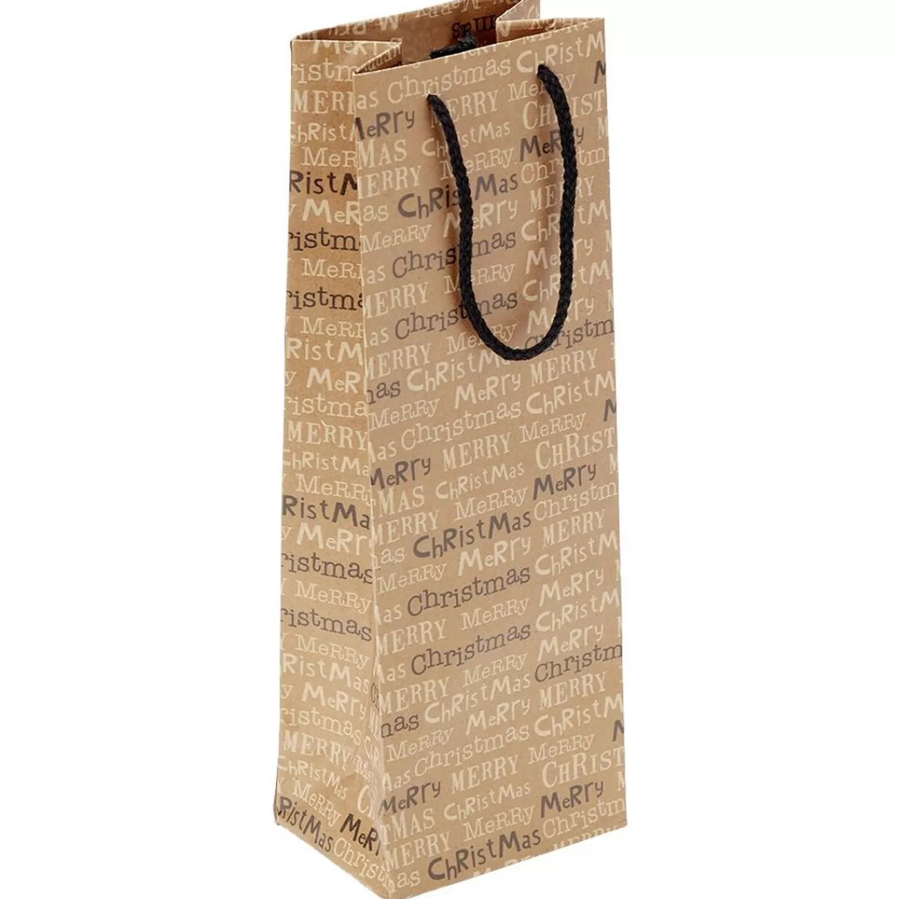 Gifi Sac bouteille papier recyclé certifié FSC® marron 12x8,5xH35cm< Loisirs Créatifs Et Emballage Cadeau