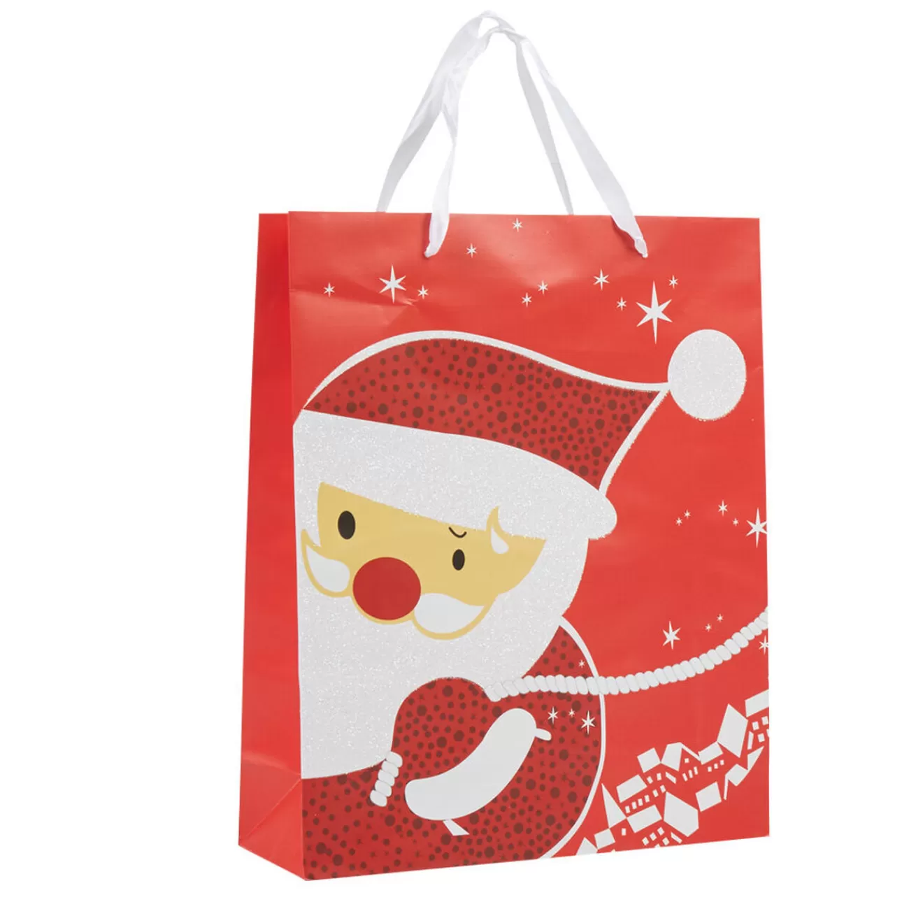 Gifi Sac cadeau enfant motif Père Noël modèle moyen< Loisirs Créatifs Et Emballage Cadeau