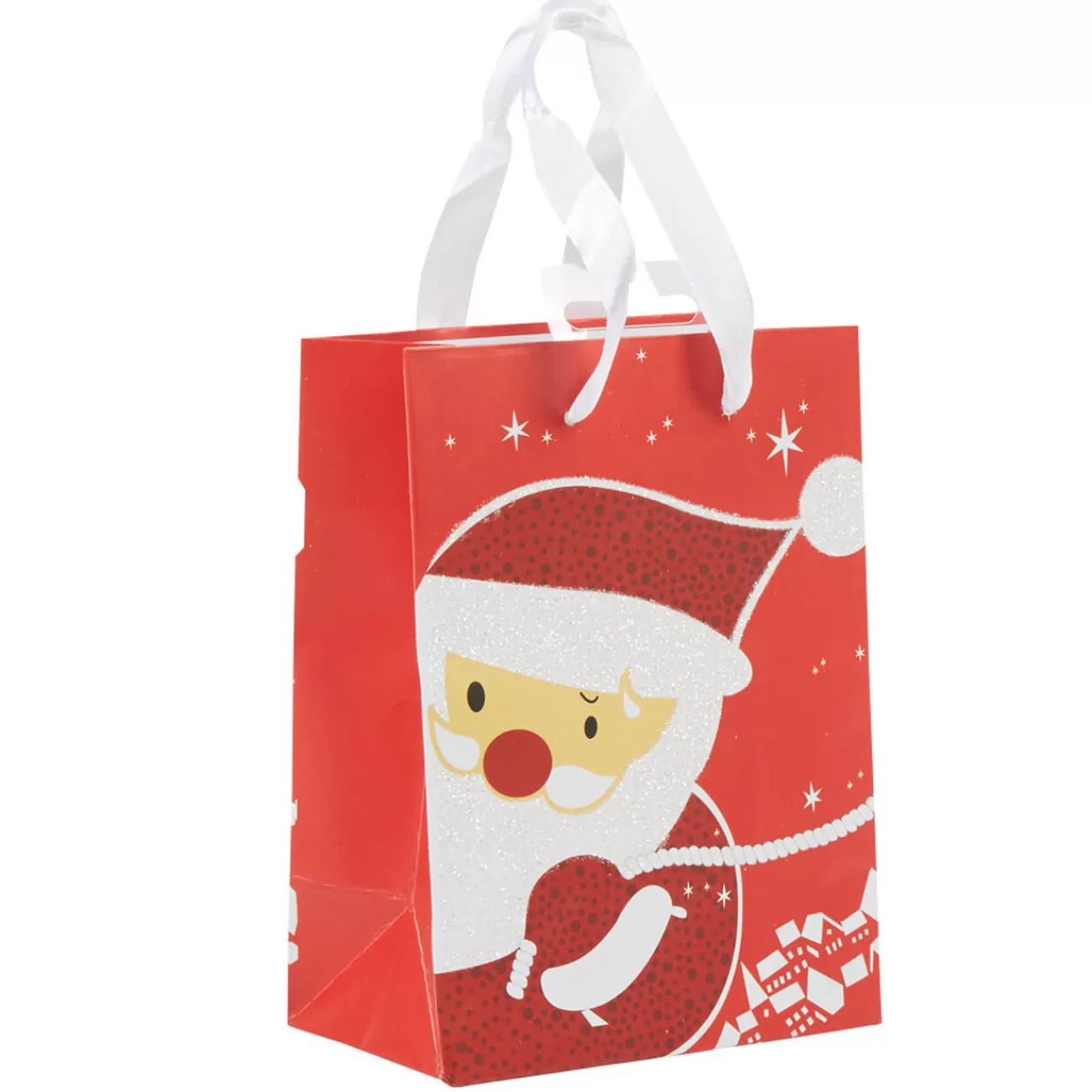 Gifi Sac cadeau enfant motif Père Noël petit modèle< Loisirs Créatifs Et Emballage Cadeau