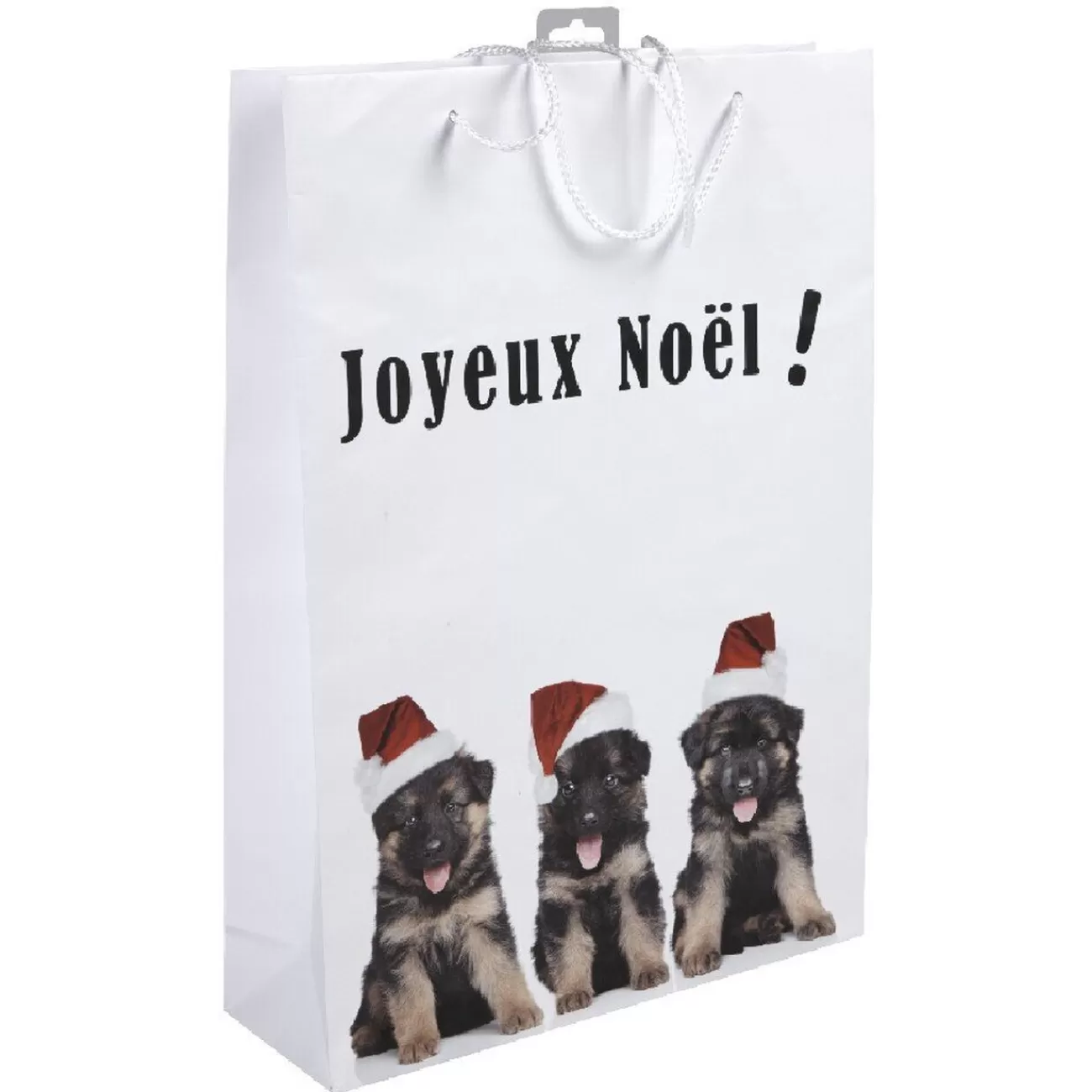 Gifi Sac cadeau Joyeux Noël motif chiots grand modèle< Loisirs Créatifs Et Emballage Cadeau