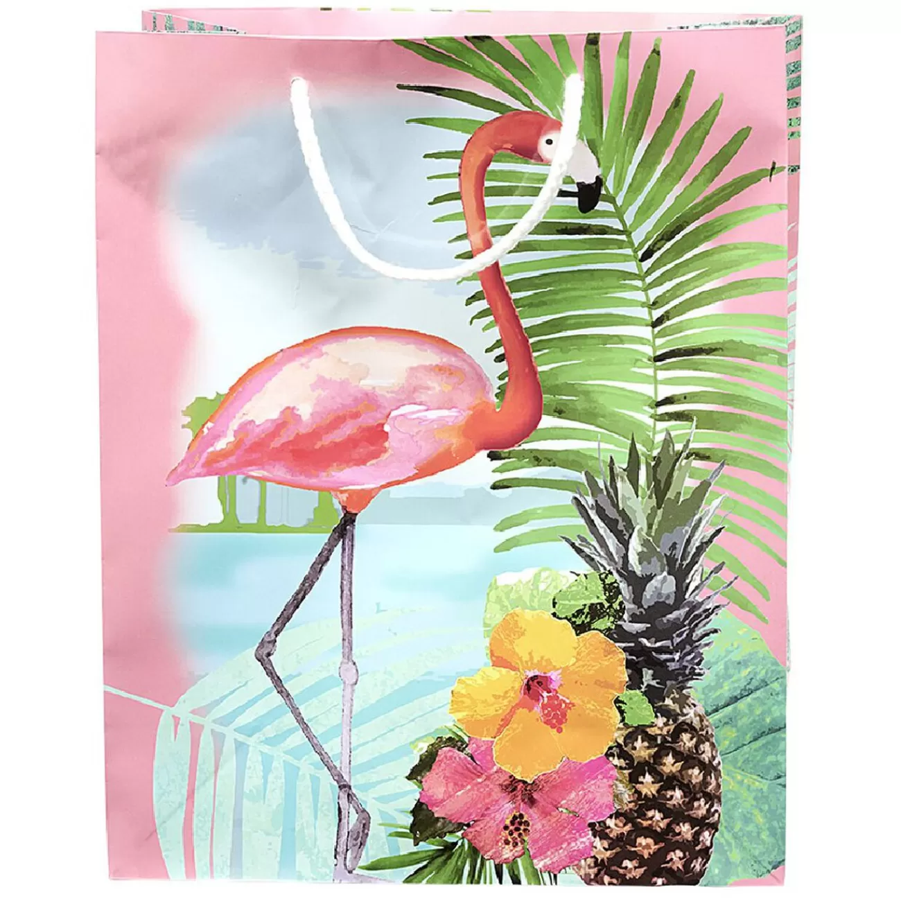 Gifi Sac cadeau motif tropical< Loisirs Créatifs Et Emballage Cadeau