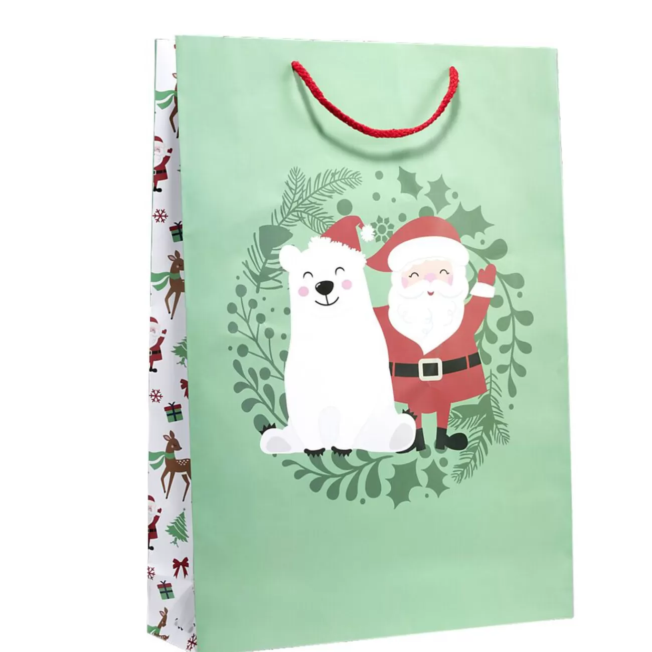 Gifi Sac cadeau Noël 33xH46cm - 2 modèles< Loisirs Créatifs Et Emballage Cadeau