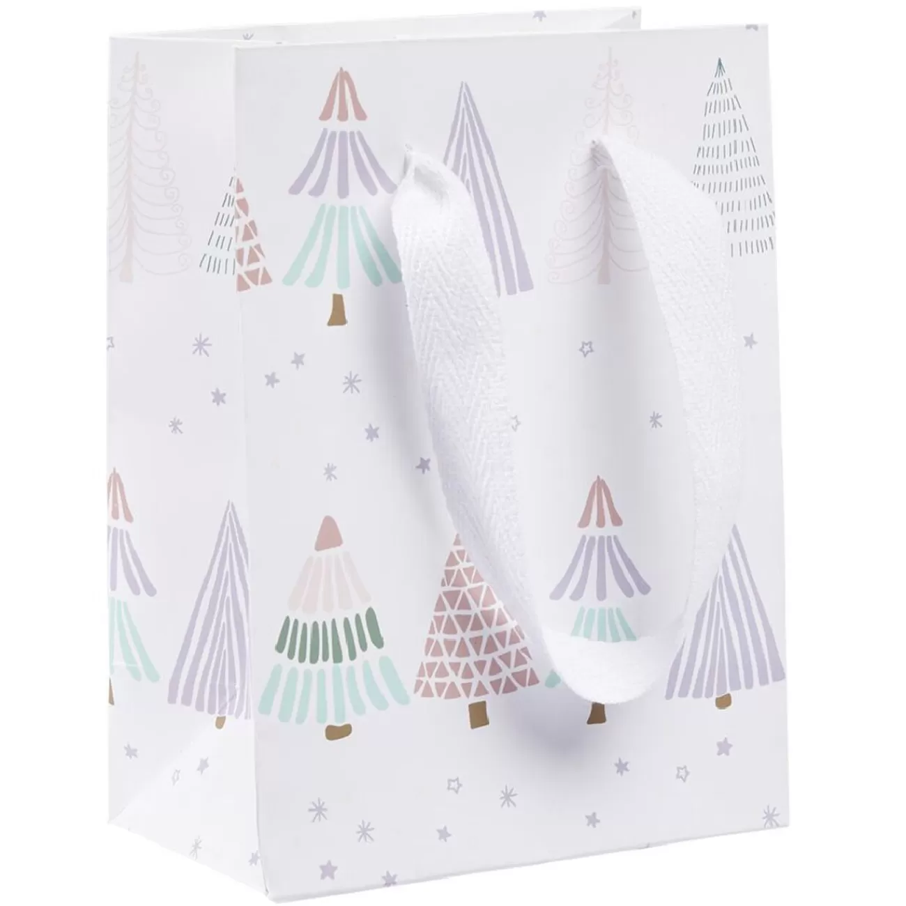 Gifi Sac cadeau Noël design jardin d'hiver L10,8x14,6 cm< Loisirs Créatifs Et Emballage Cadeau