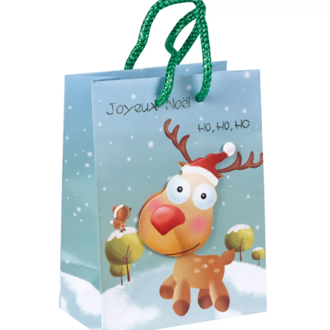 Gifi Sac cadeau Noël motif Renne< Loisirs Créatifs Et Emballage Cadeau