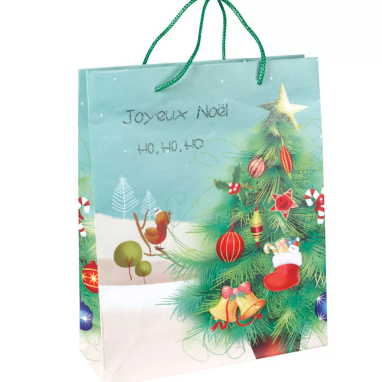 Gifi Sac cadeau Noël motif Sapin< Loisirs Créatifs Et Emballage Cadeau