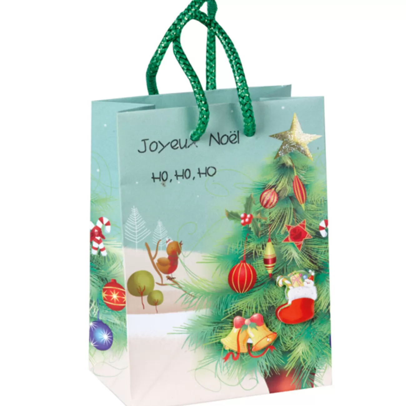 Gifi Sac cadeau Noël motif Sapin< Loisirs Créatifs Et Emballage Cadeau