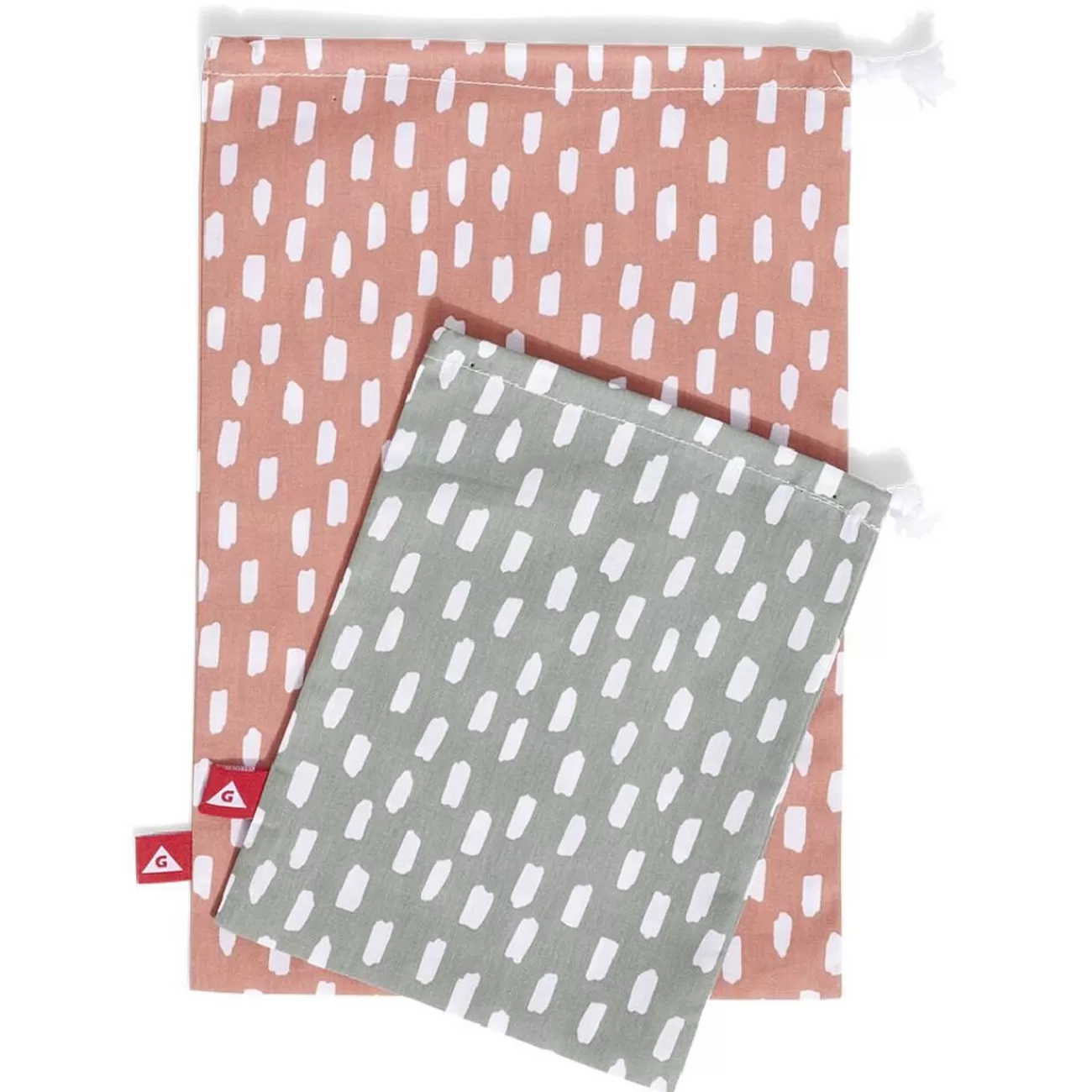 Gifi Sac cadeau réutilisable en coton x2 - 15x20cm et 20x30cm< Loisirs Créatifs Et Emballage Cadeau