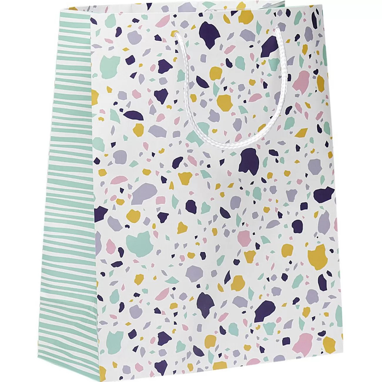 Gifi Sac cadeau Terrazzo taille L< Loisirs Créatifs Et Emballage Cadeau