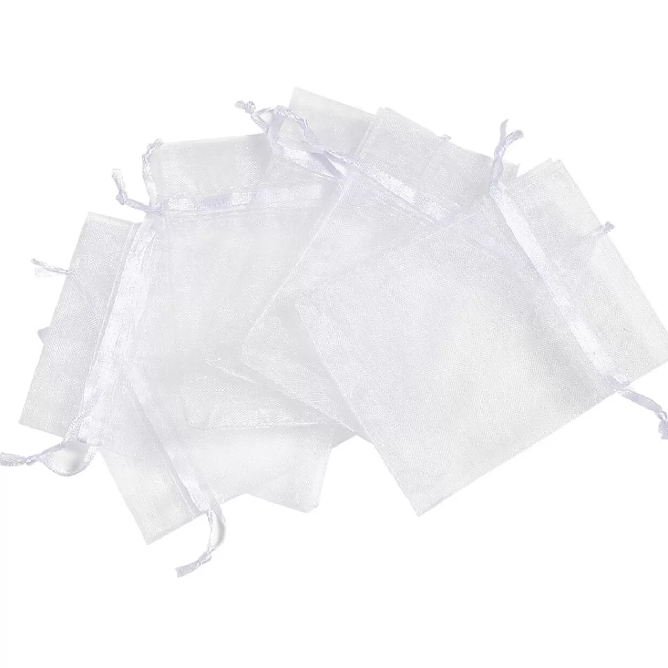 Gifi Sachet pour dragées en organza blanc x 6 Best Sale