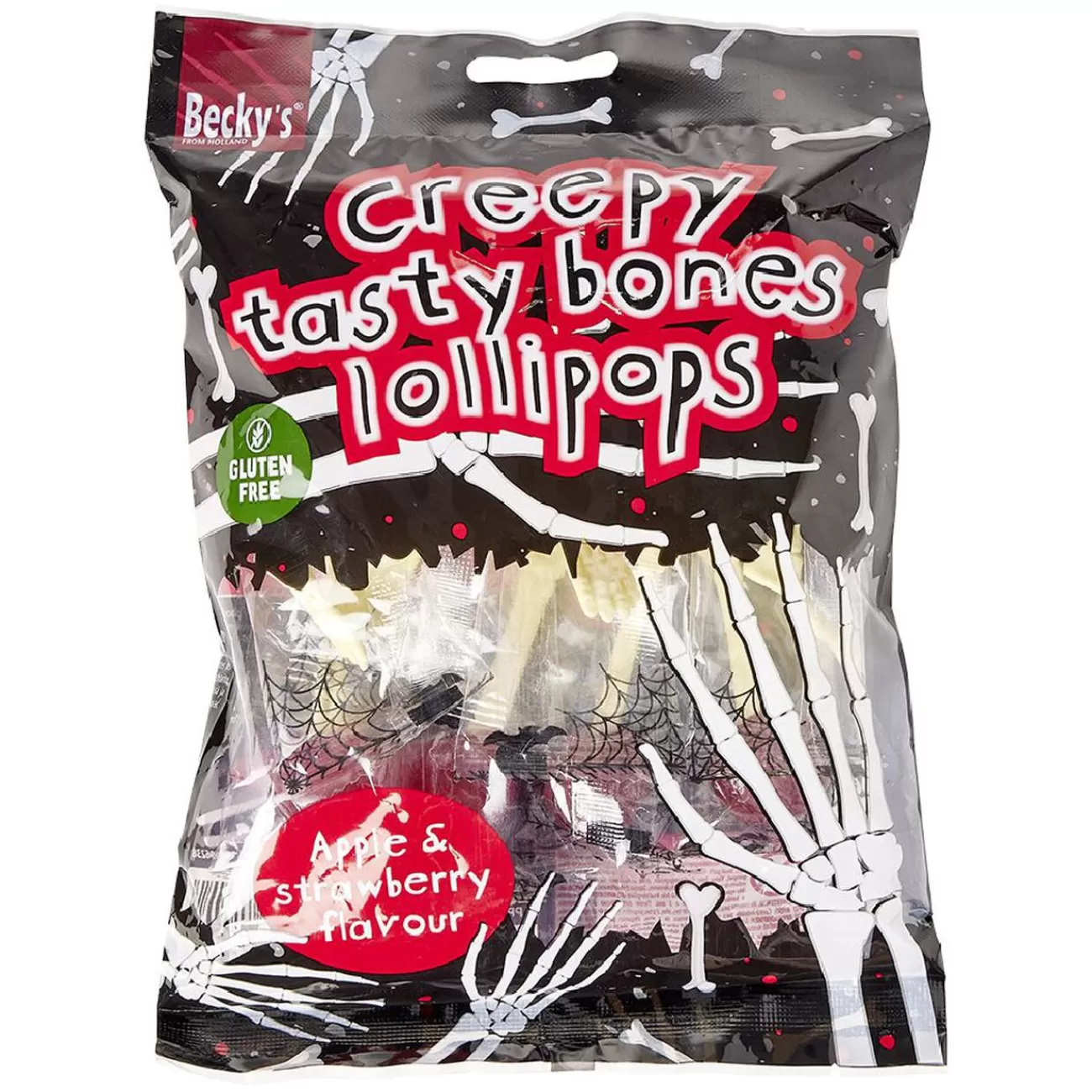 Gifi Sachet sucettes Halloween en forme d'os Cheap