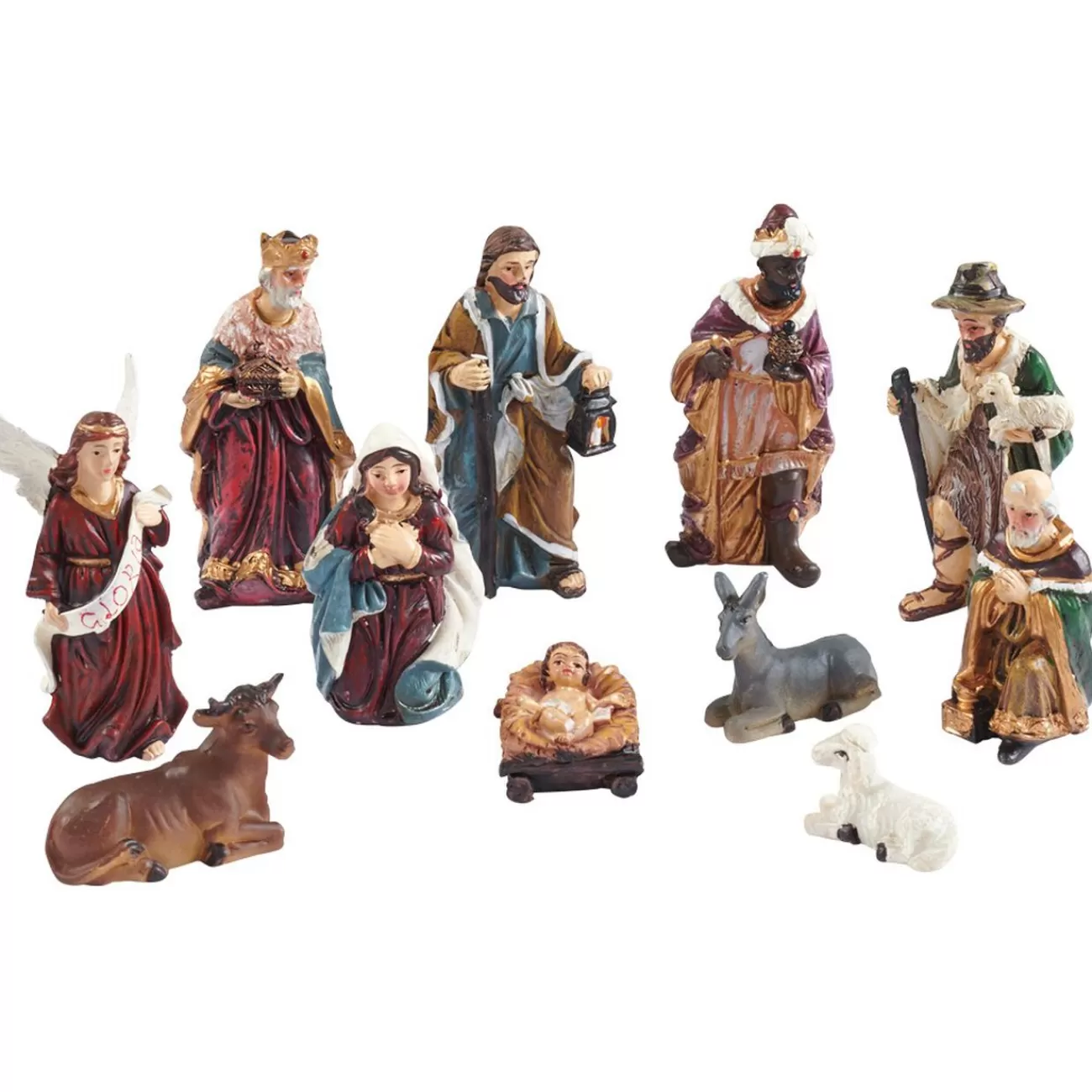 Gifi Santon 11 figurines multicolores< Décoration Intérieure De Noël