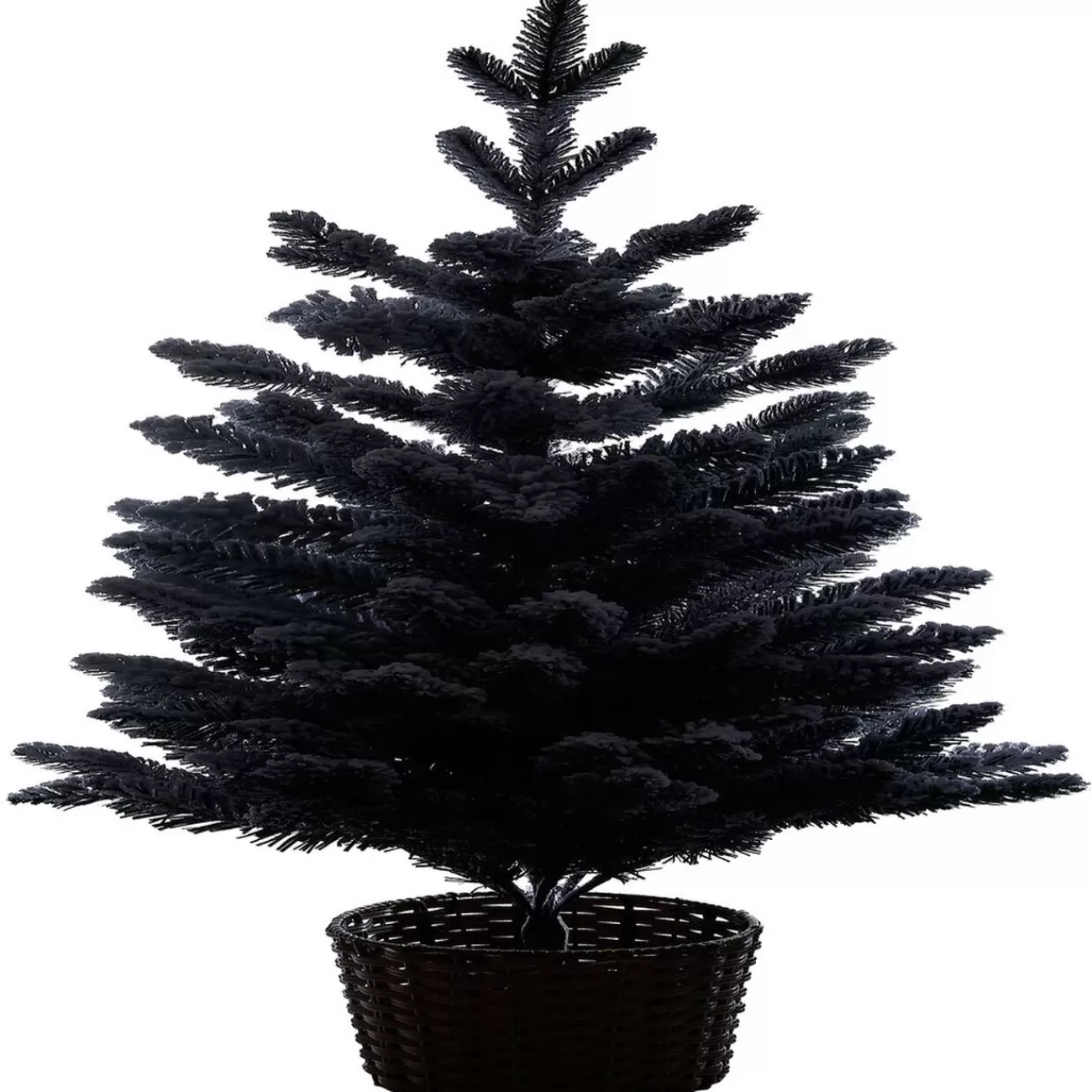 Gifi Sapin artificiel enneigé pot tressé 258 branches Ø56xH100cm Flash Sale