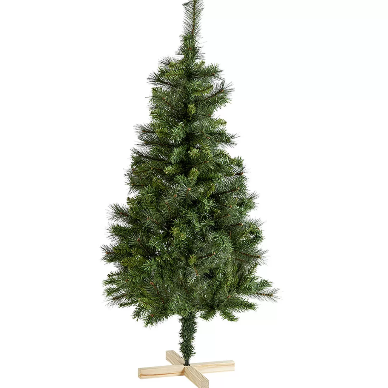 Gifi Sapin artificiel vert pied en bois 288 branches Ø78xH150cm Sale