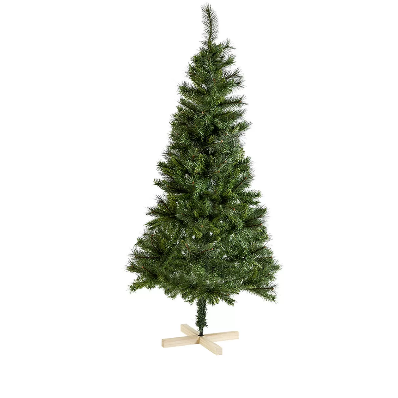 Gifi Sapin artificiel vert pied en bois 474 branches Ø92xH180cm Best