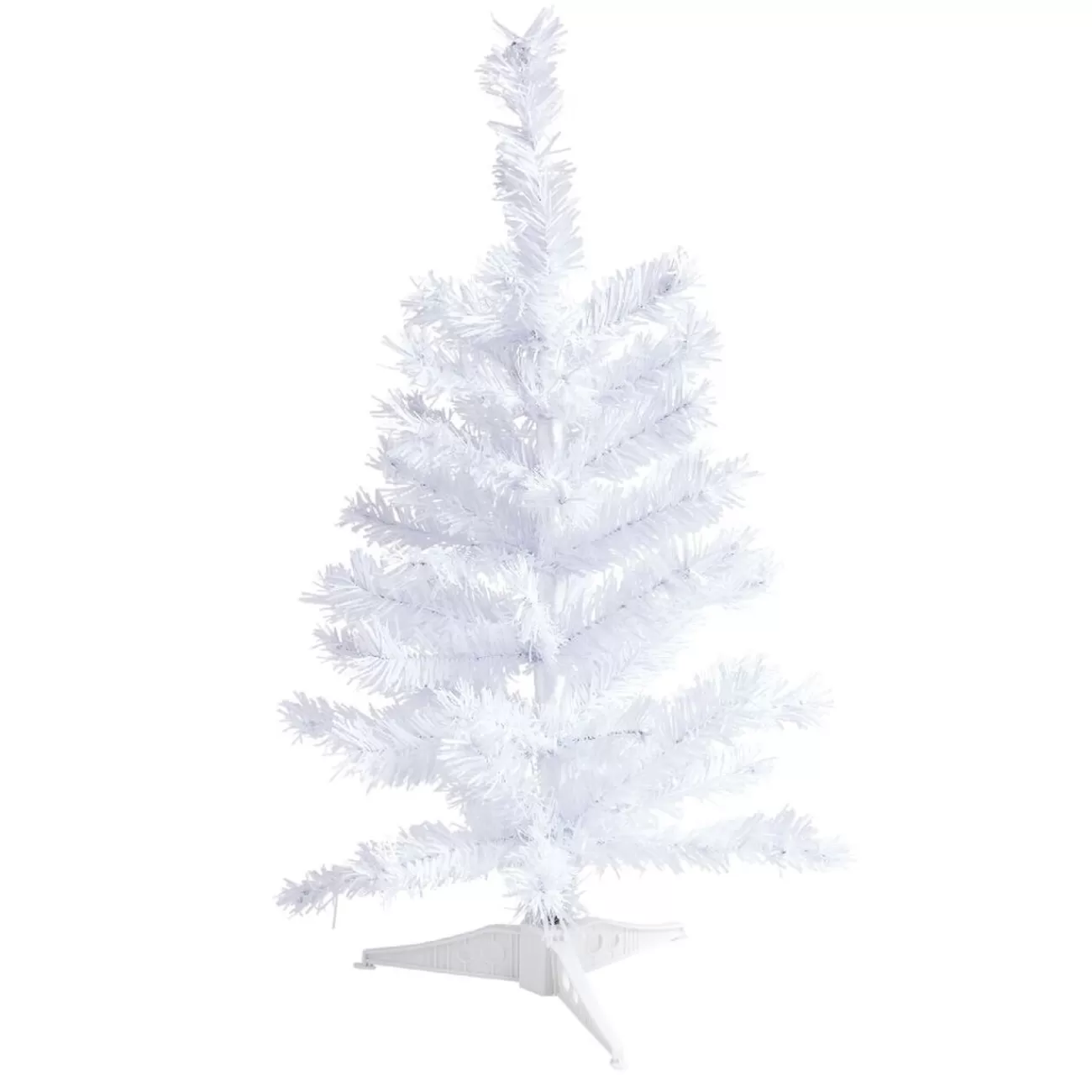 Gifi Sapin de Noël artificiel blanc Ø27xH50cm Online