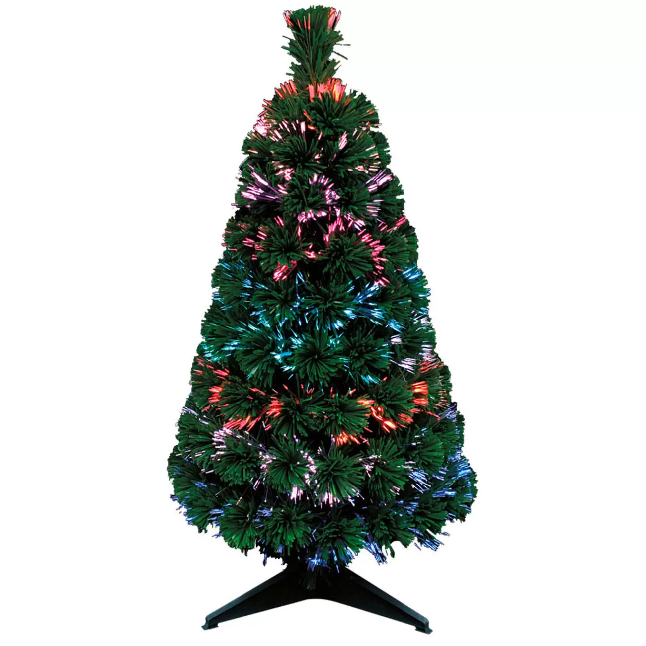 Gifi Sapin de Noël vert fibre optique h 90 cm Cheap