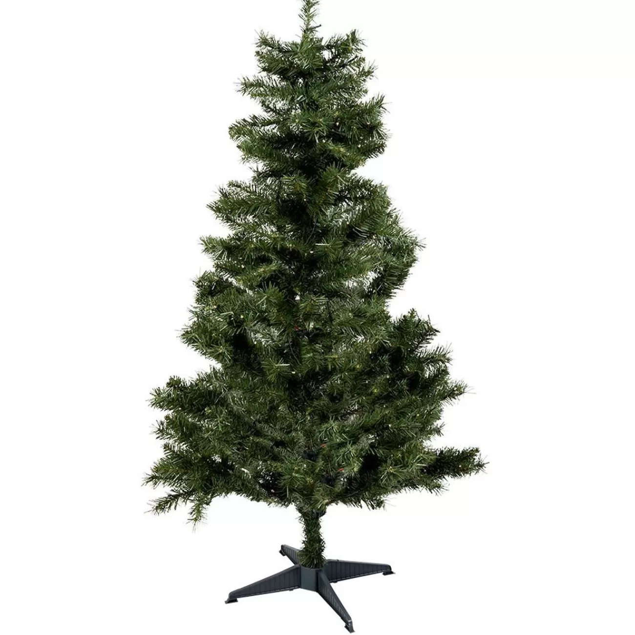 Gifi Sapin de Noël vert lumineux 120 LED H150 cm Fashion