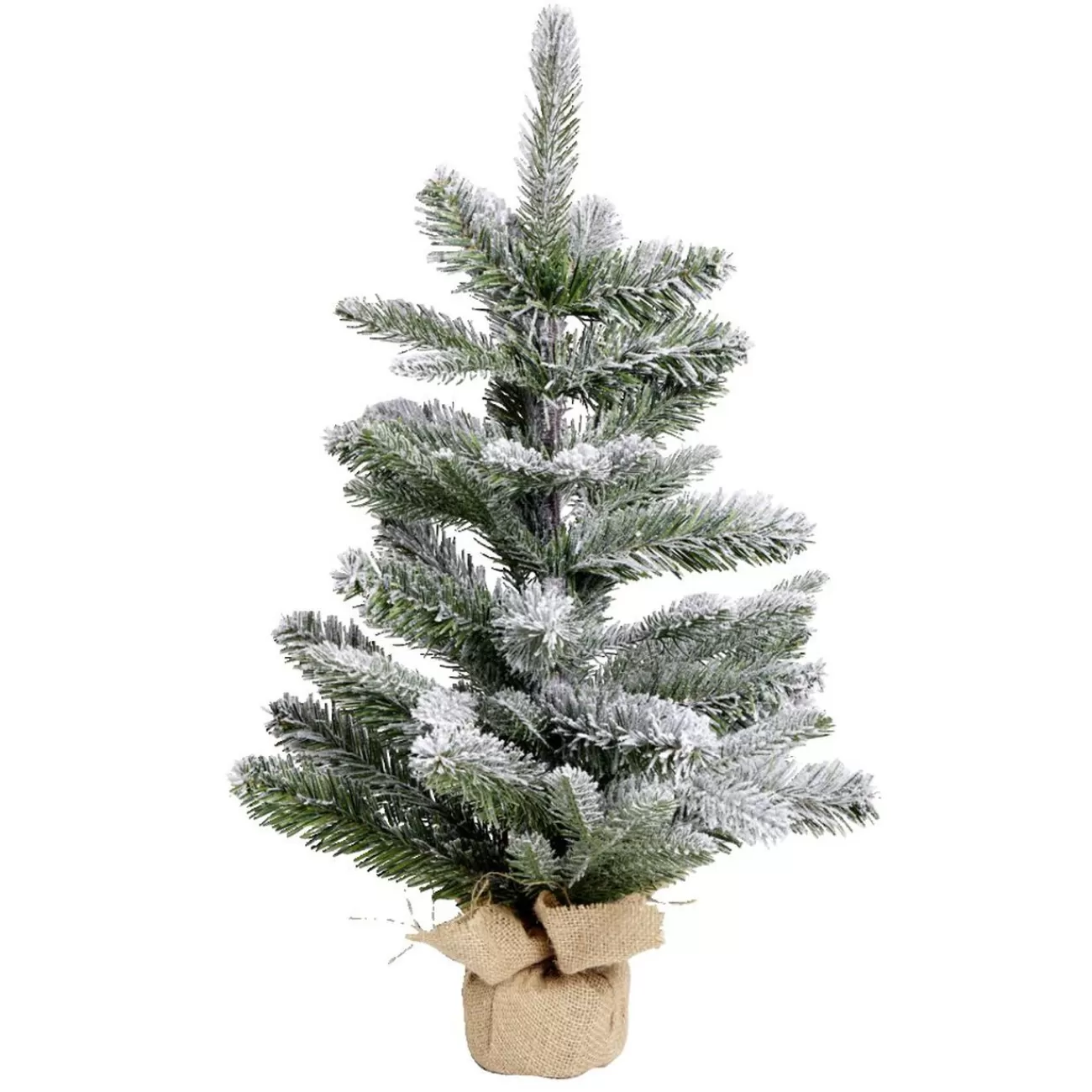 Gifi Sapin effet neige H60cm base en jute Online