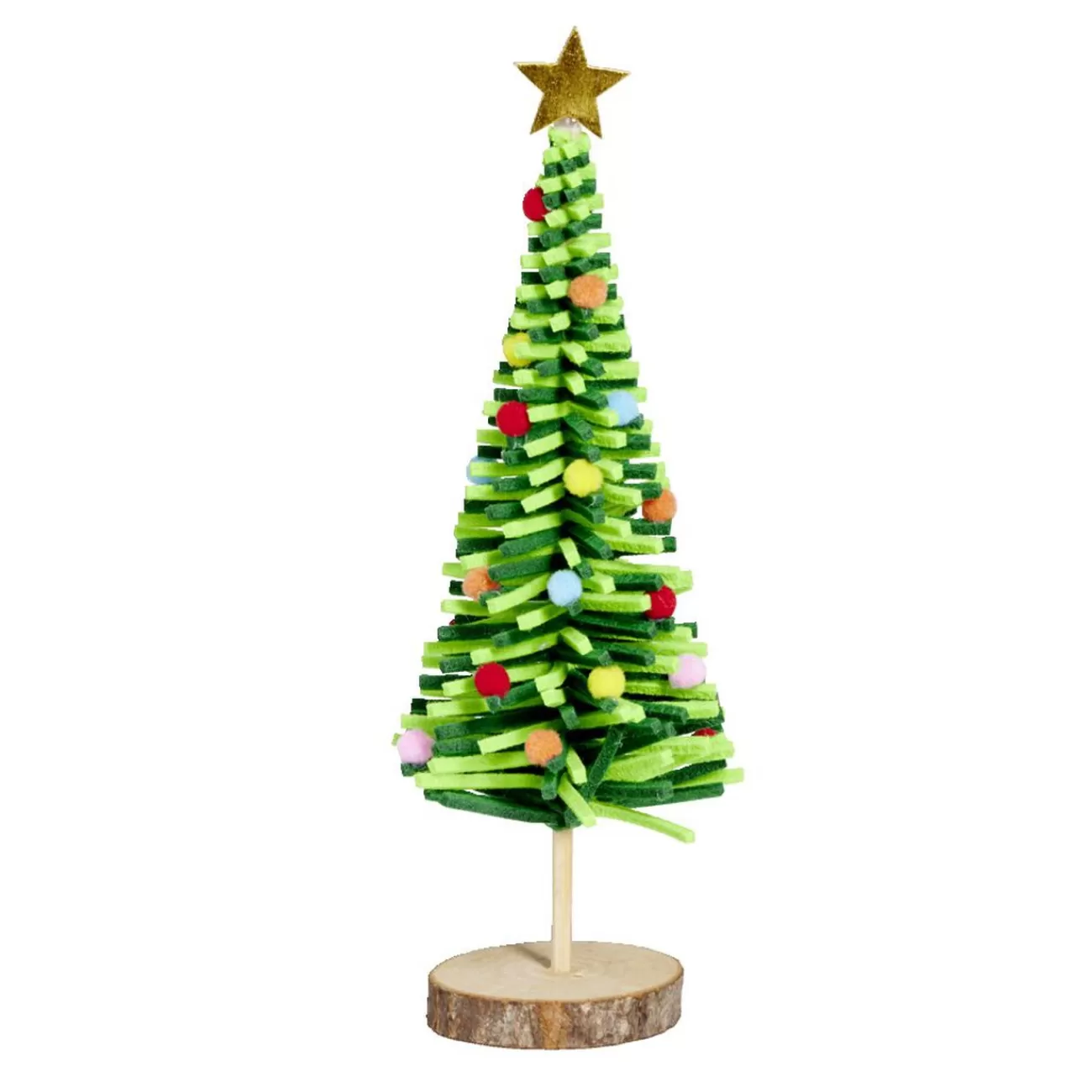 Gifi Sapin en feutrine et bois à poser H25cm - 4 modèles< Décoration Intérieure De Noël