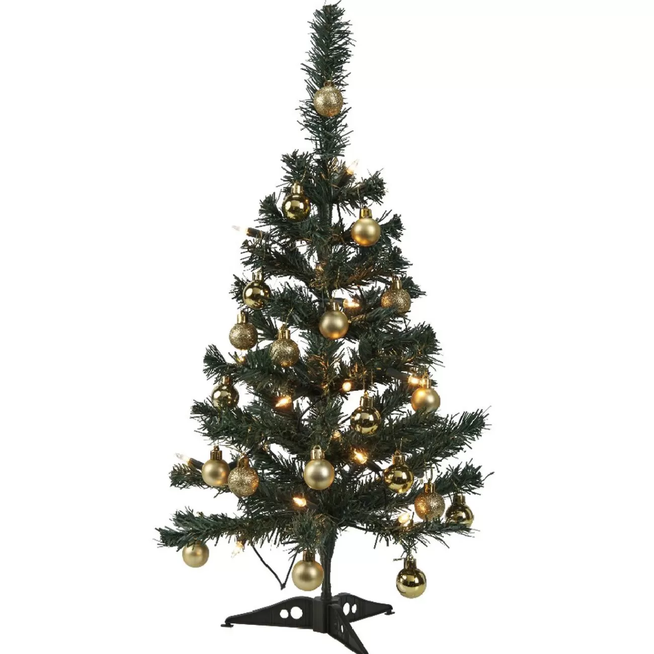 Gifi Sapin lumineux blanc et doré 20 LED Flash Sale