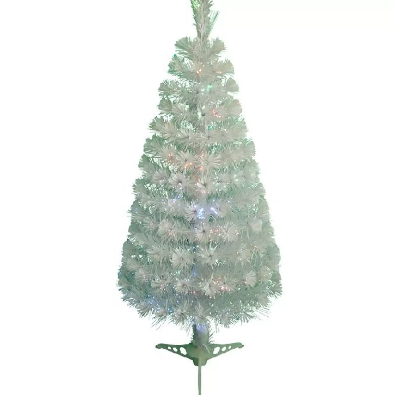 Gifi Sapin NOEl blanc fibre optique H90 cm Online