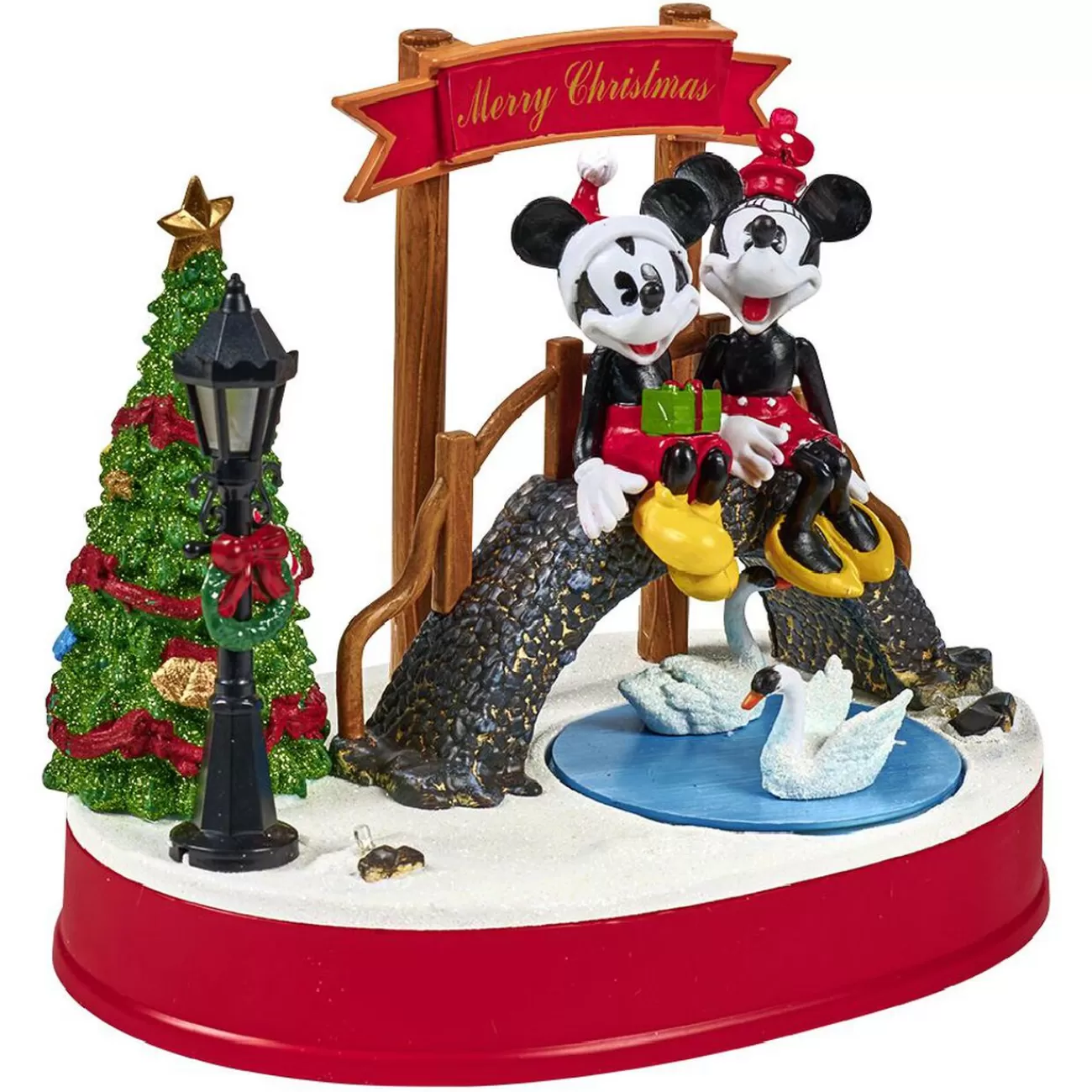 Gifi Scène de Noël Disney lumineuse animée et musicale< Décoration Intérieure De Noël