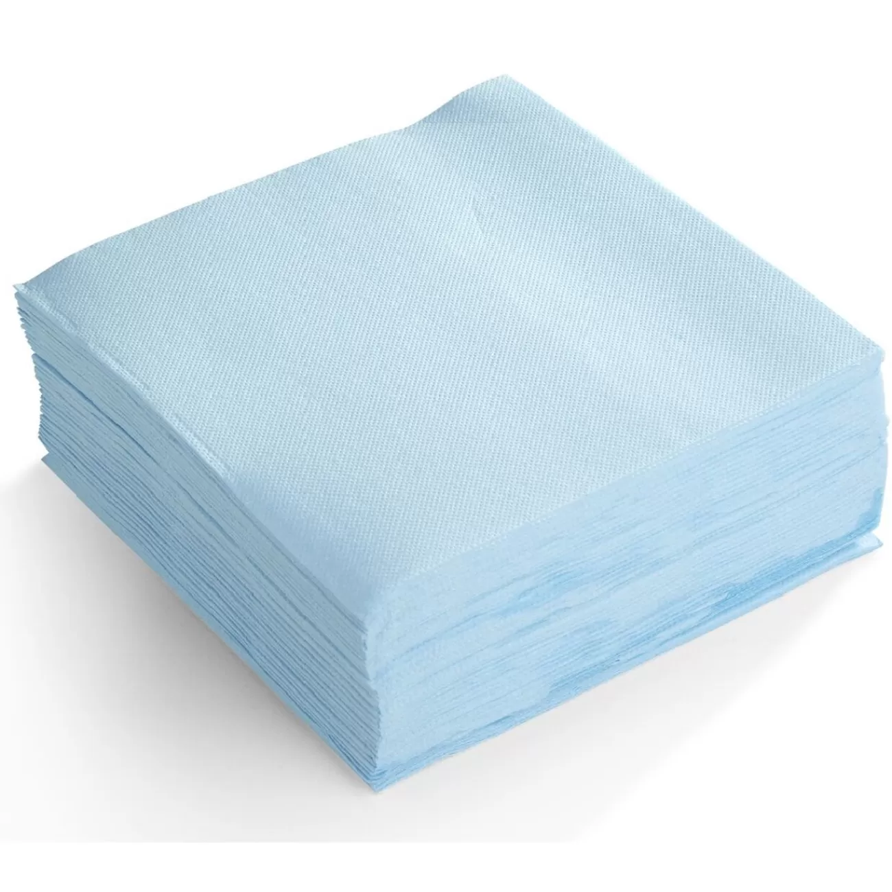 Gifi Serviette carrée bleu clair 2 plis en papier x40 Best Sale