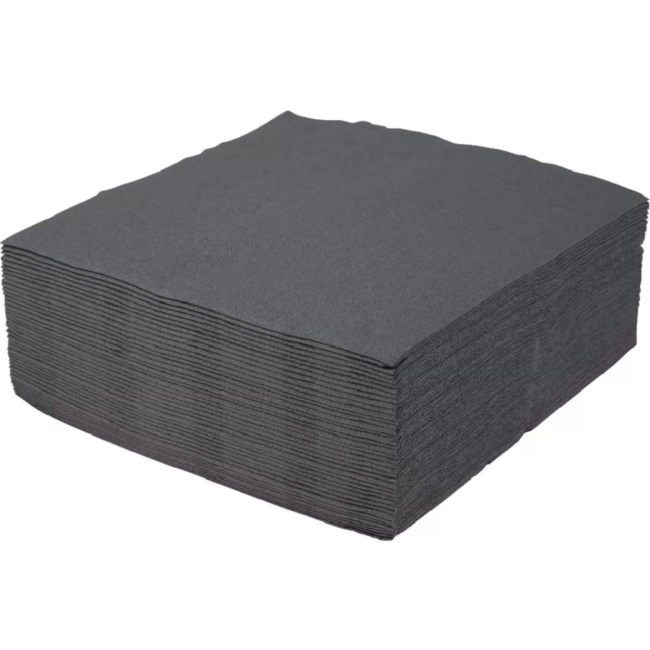 Gifi Serviette carrée gris foncé 2 plis en papier x40 Online