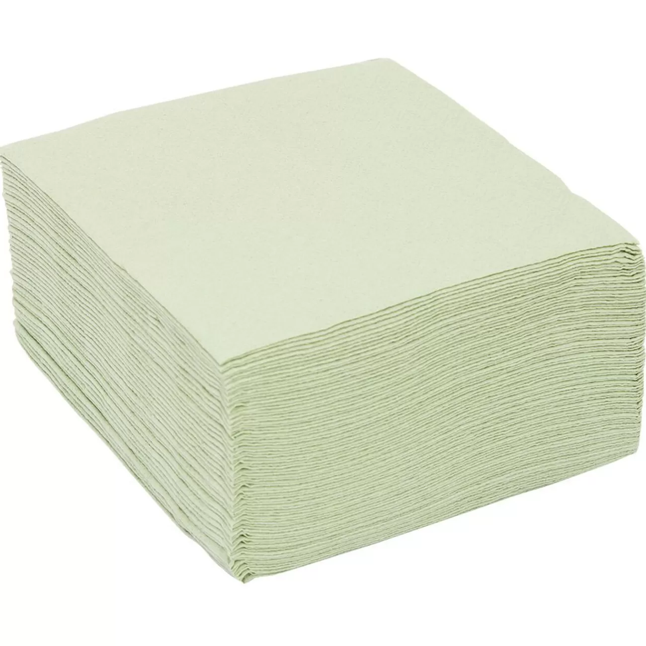 Gifi Serviette cocktail 25x25cm papier tex touch vert olive x40 Best