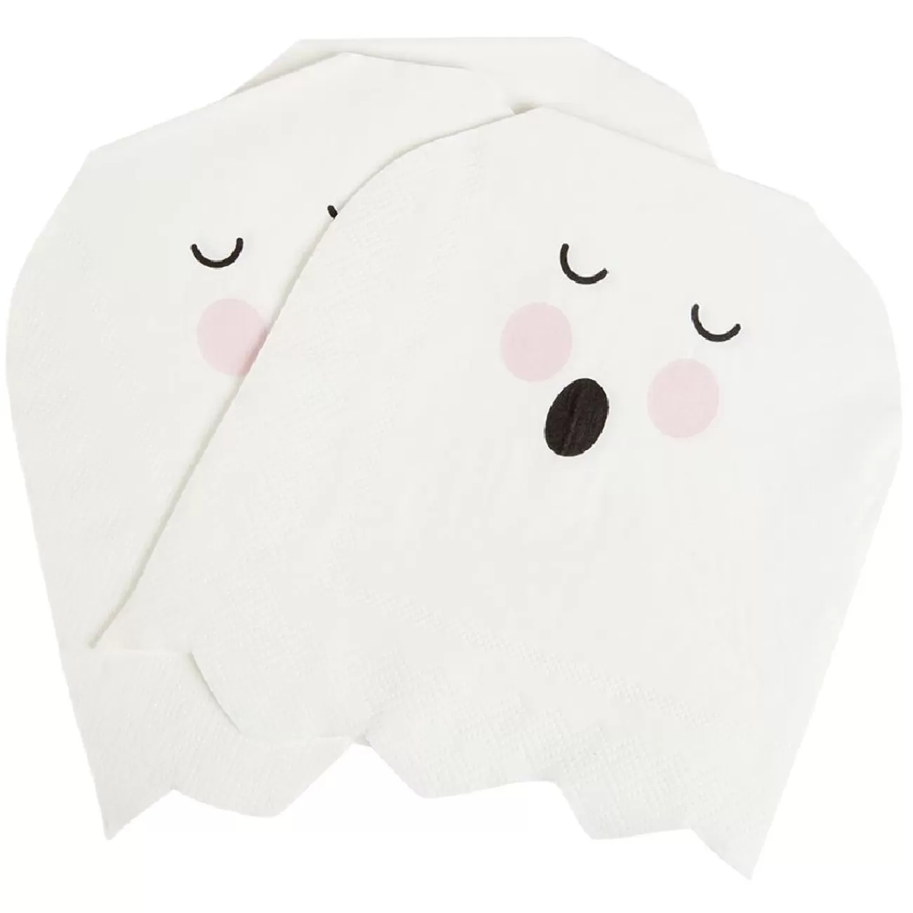 Gifi Serviette en papier fantôme blanc Halloween x20 Cheap