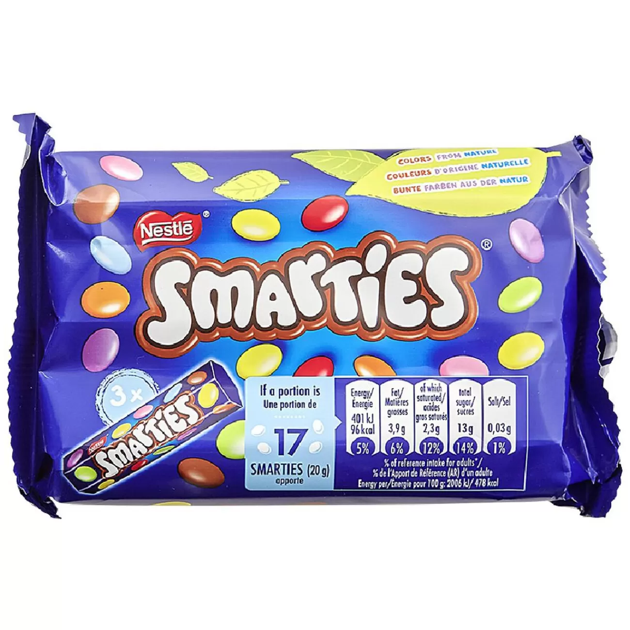 Gifi Smarties tube 38 g x 3 Outlet