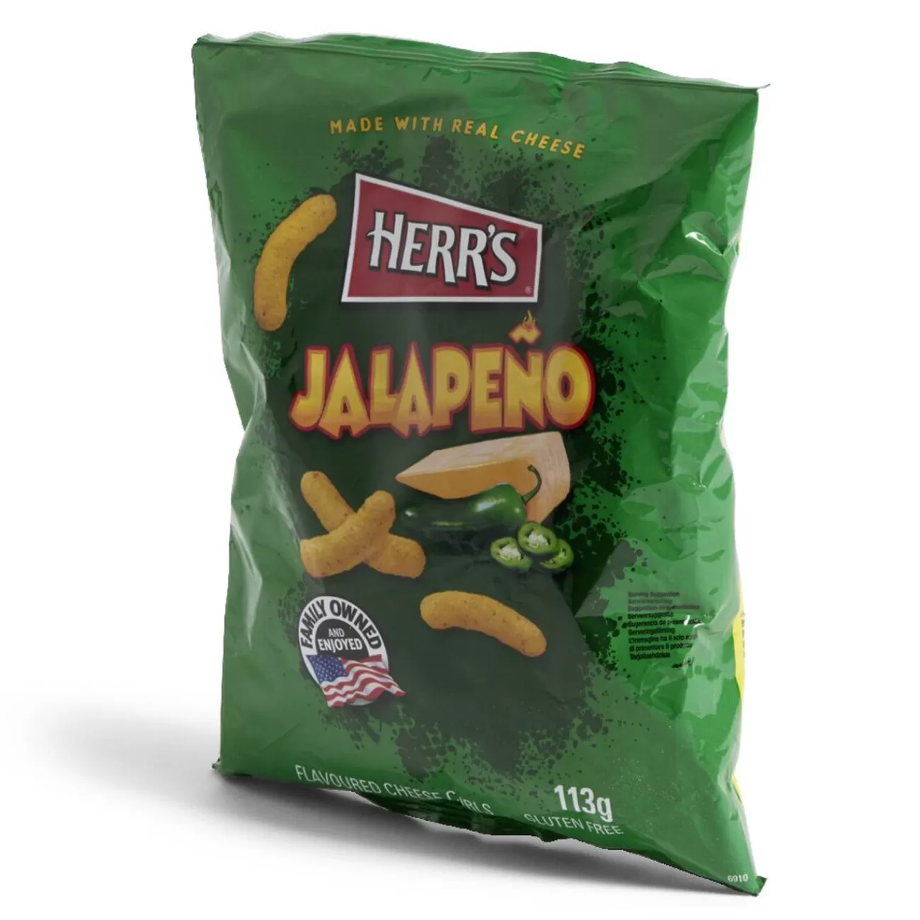 Gifi Snacks Herr's Jalapeño saveur fromage épicé 113gr Flash Sale