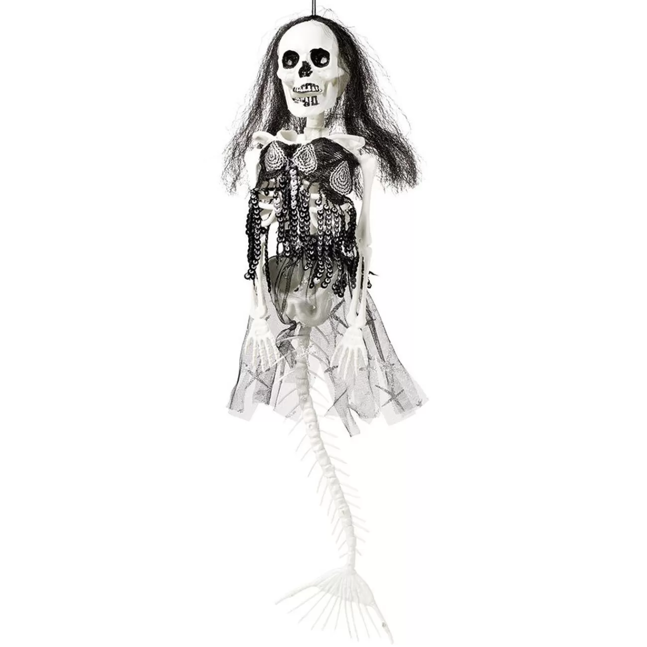 Gifi Statue Halloween squelette suspendu H42cm Fashion