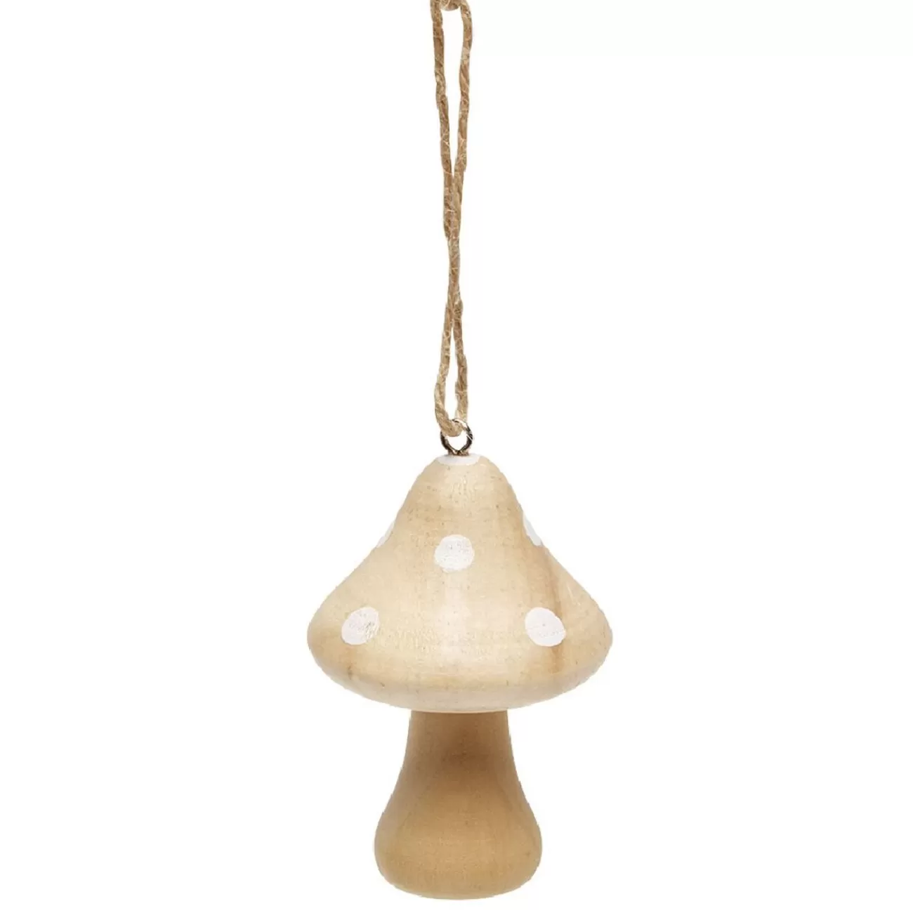 Gifi Suspension de Noël Champignon en bois< Décoration Sapin