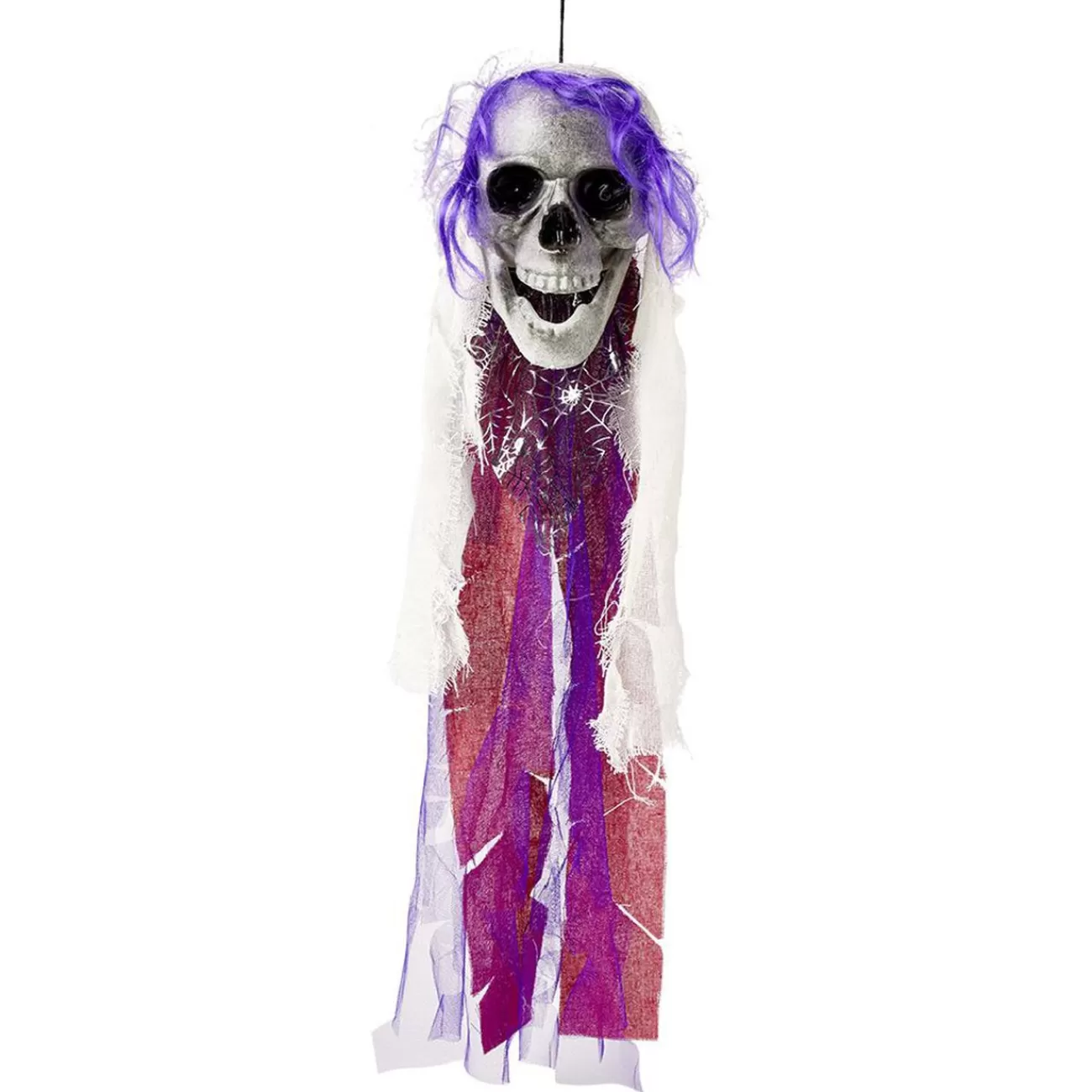 Gifi Suspension Halloween tête de mort pirate L75cm New