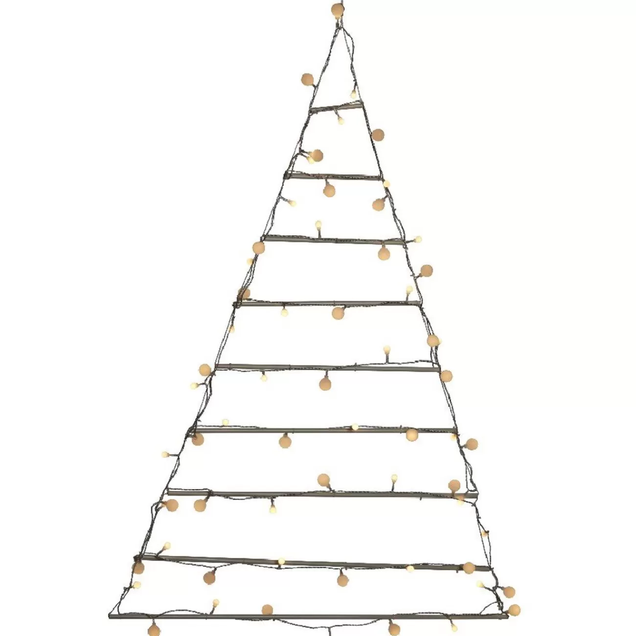 Gifi Suspension sapin lumineux blanc chaud< Décoration Extérieure De Noël