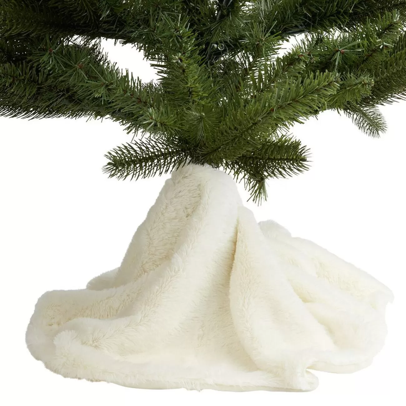 Gifi Tapis peluche blanc< Décoration Intérieure De Noël