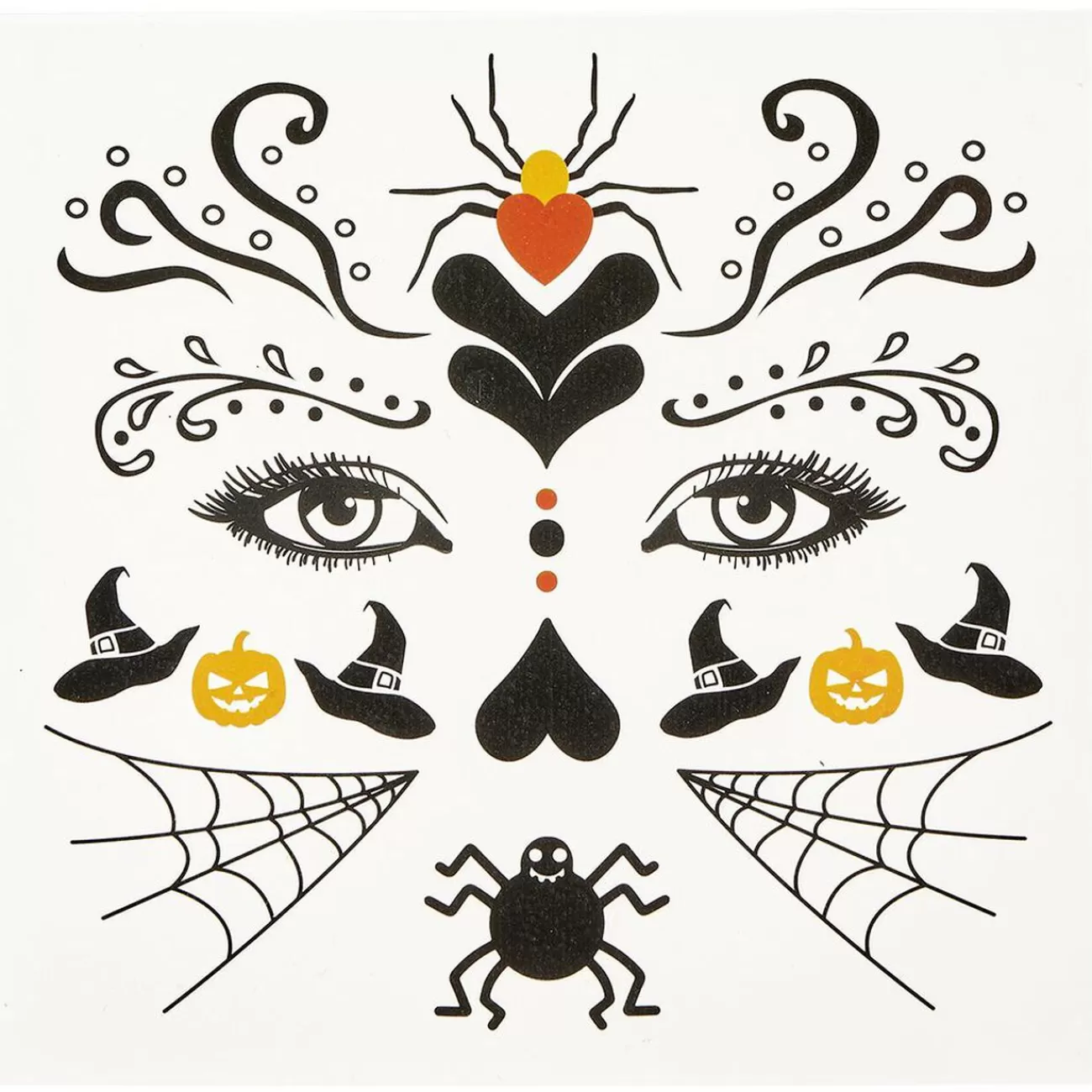 Gifi Tatouage éphémère visage enfant Halloween Outlet