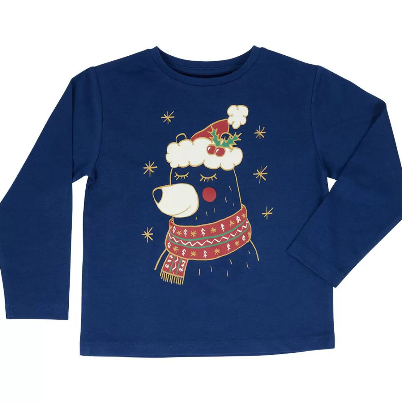 Gifi Tee shirt de Noël à manches longues pour enfant< Déguisement Et Tenue De Noël